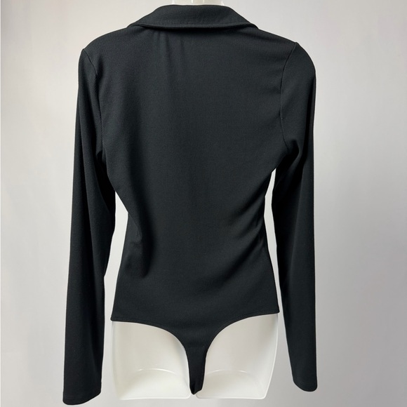 American Eagle Outfitters Black Long Sleeve Bodysuit - Picture 2 of 4